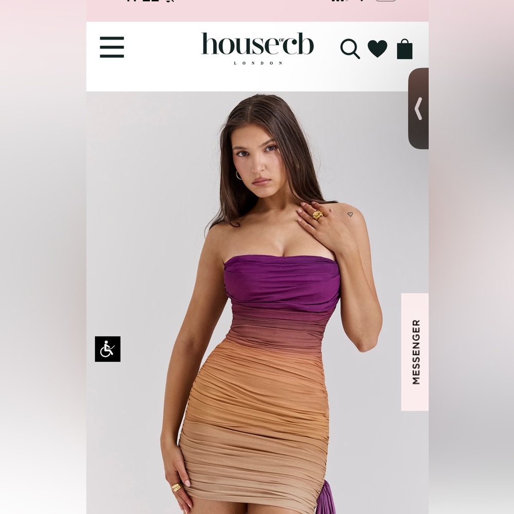 House of CB Sofia Dress in an XS